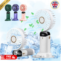 Mini Hand-held Fan Portable Folding Desk Fan Cooler Cooling USB Rechargeable Fan
