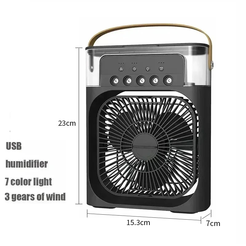 Fan Air Conditioner with Led Night Light