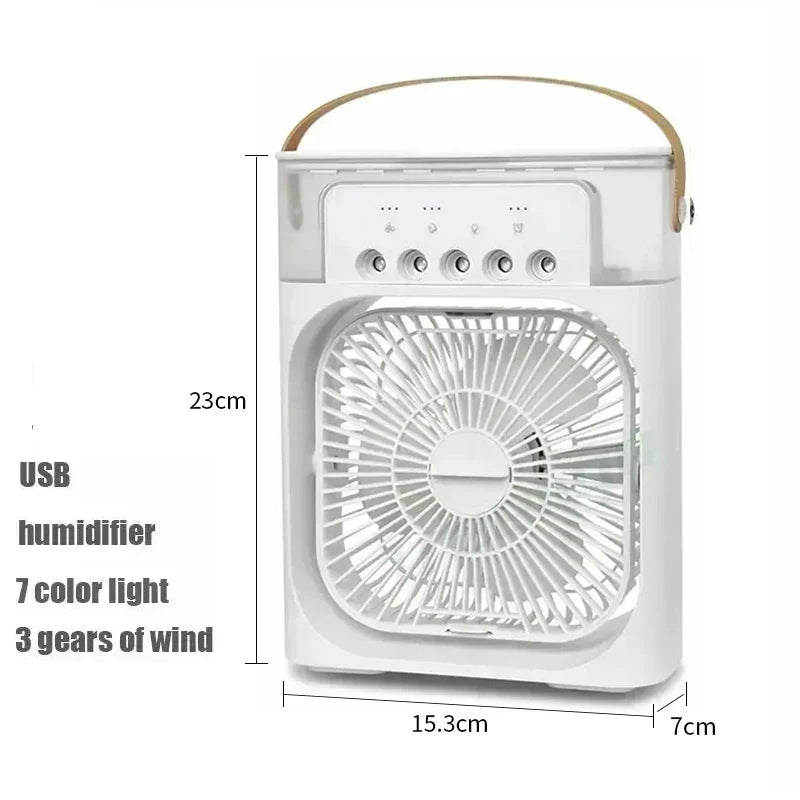 Fan Air Conditioner with Led Night Light